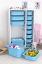 Hanah Home Rine 2D4K8U Blanco y Azul